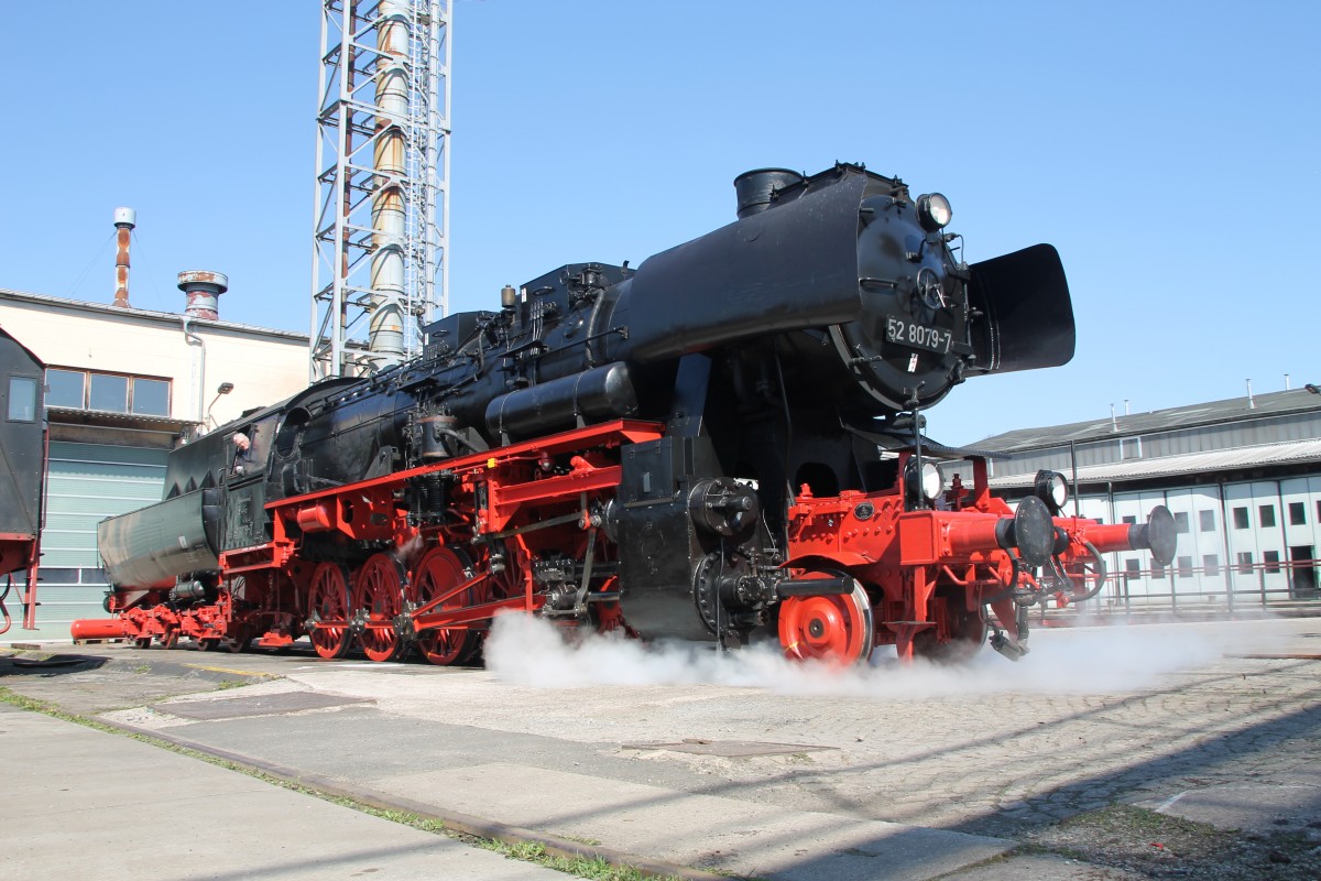 52 8079-7 im AW Meinigen am 29.M�rz.2014