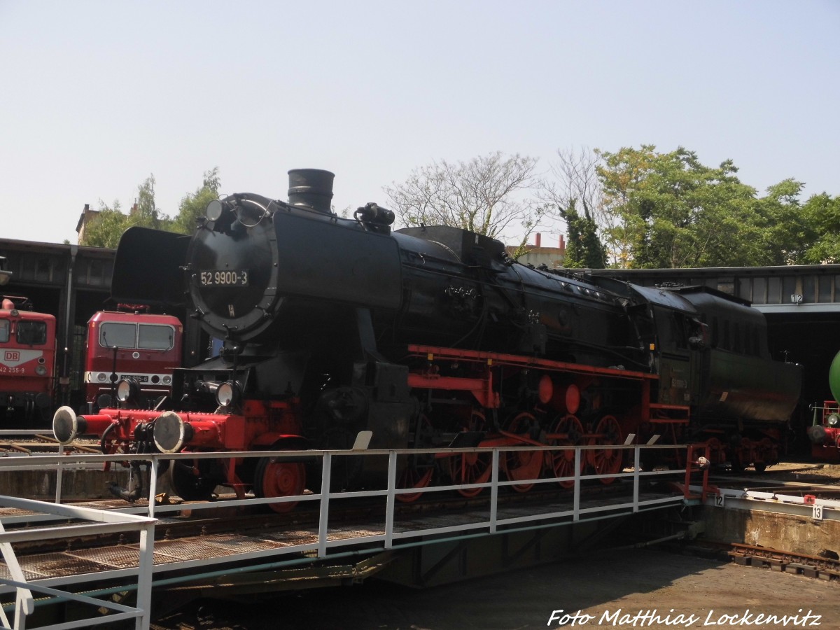 52 9900 (52 4900) im DB Museum Halle (Saale) am 4.7.15