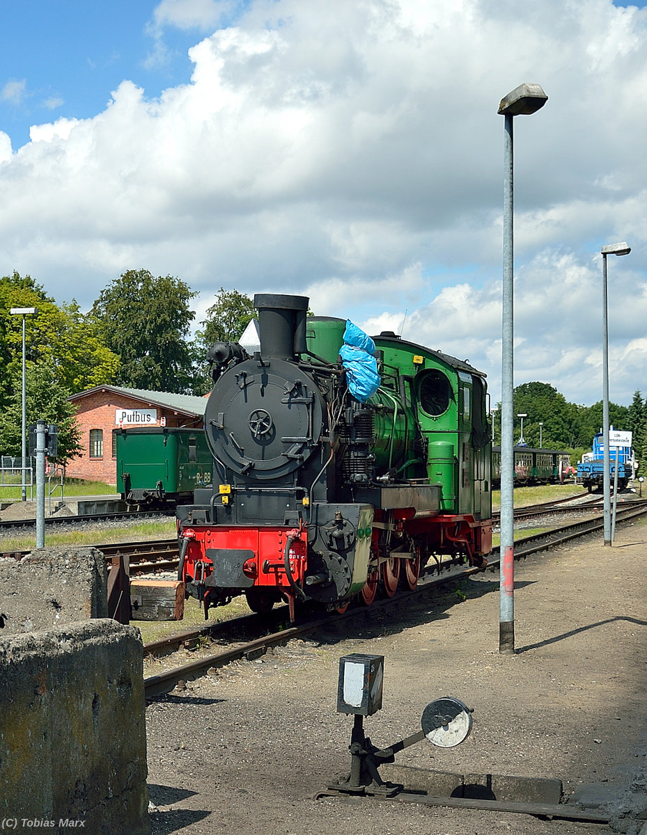 52 Mh stand am 17.07.2016 im Putbusser BW abgestellt.