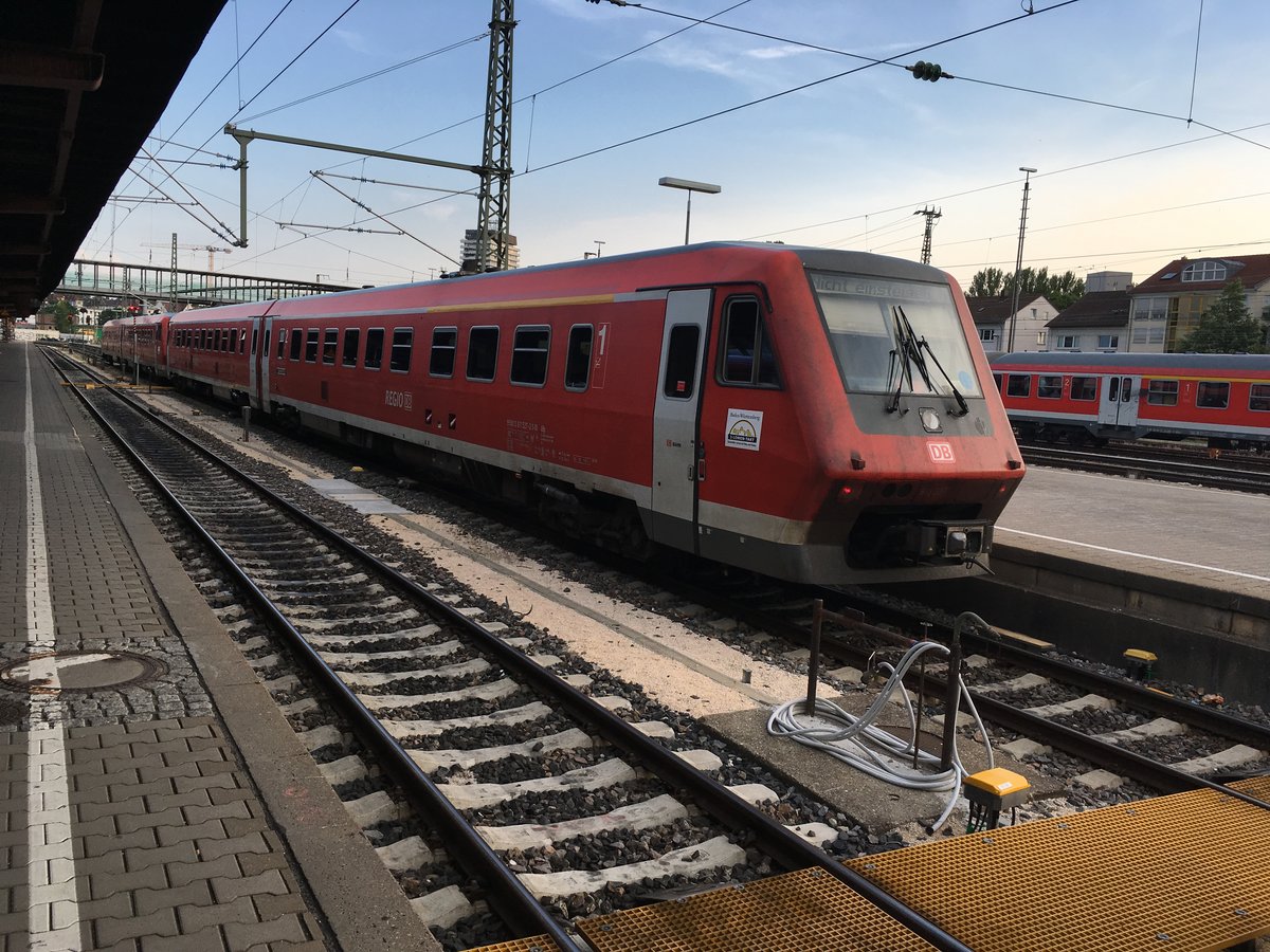 611 011 + 611 027 wurden am 31.05.17 in Ulm ausrangiert.