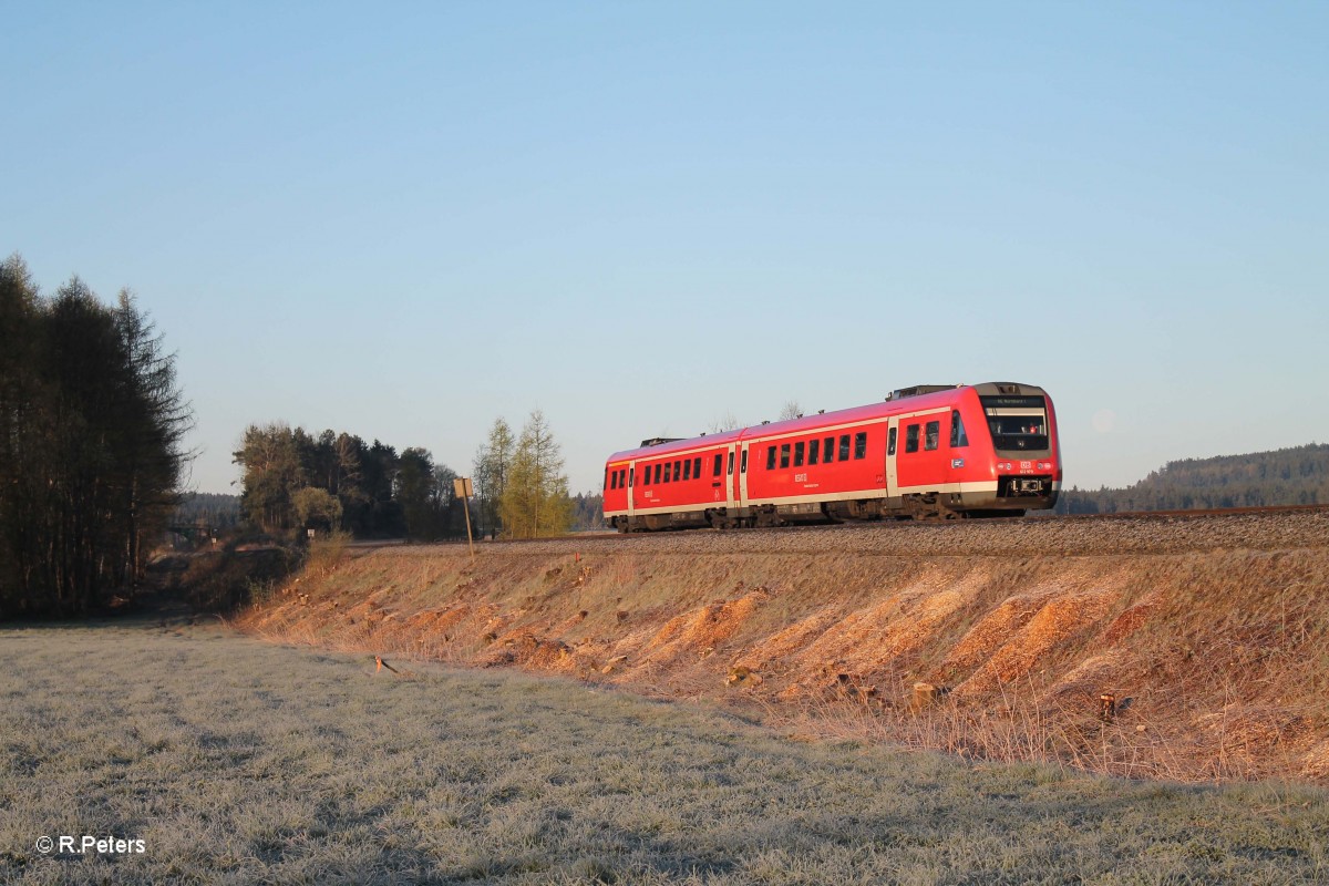 612 979 als RE3444 Dresden - Nürnberg bei Waldershof. 17.04.14