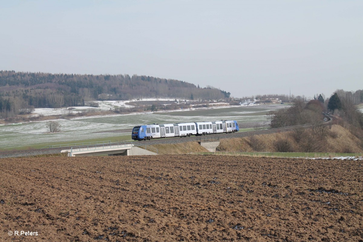 622 409 als OPB79722 Regensburg - Marktredwitz bei Lengenfeld. 27.02.16