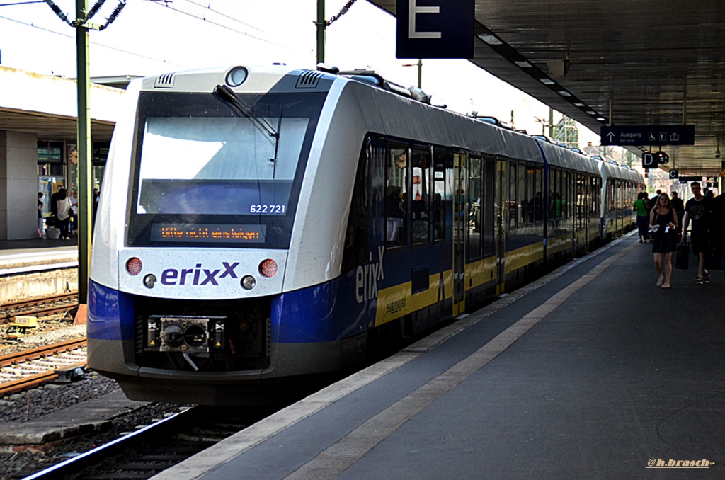 622 721 kurz vor der abfahrt vom bf hannover,11.07.15