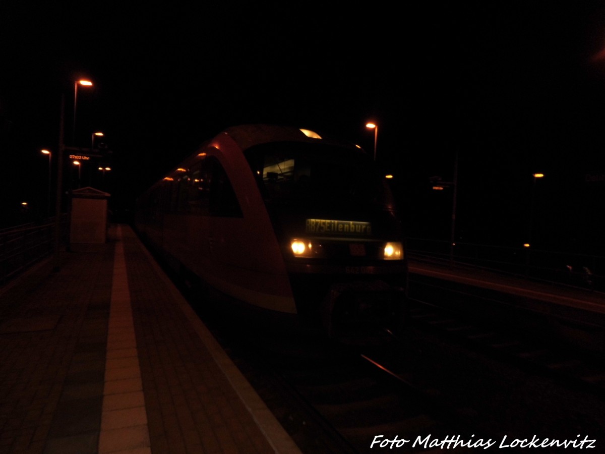 642 042 / 542 im Bahnhof Delitzsch ob Bf am 4.1.16