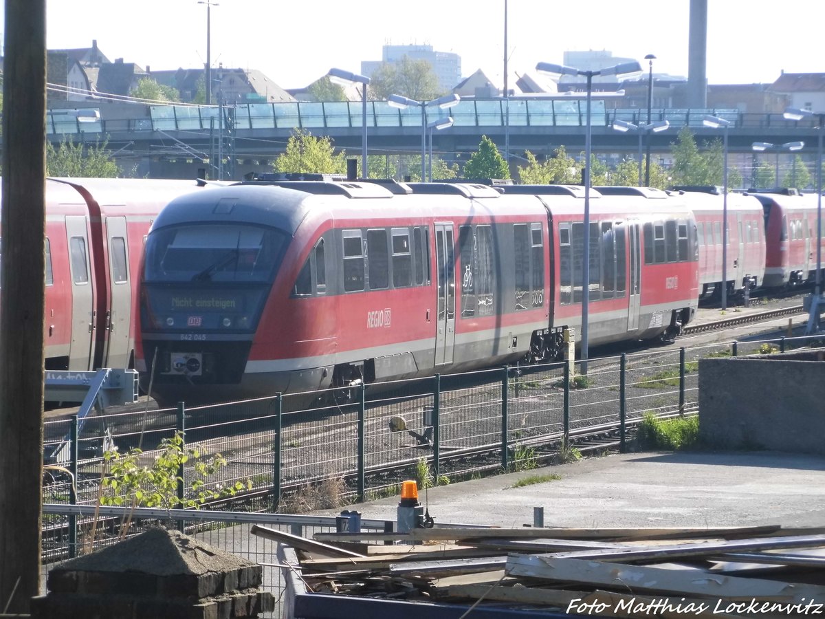 642 045 / 545 abgestelle in Leipzig am 8.5.16