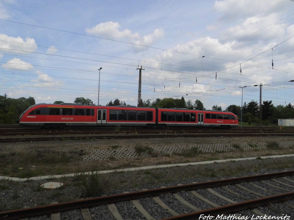 642 135 / 635 abgestellt im Bahnhof Halle-Nietleben am 20.5.16