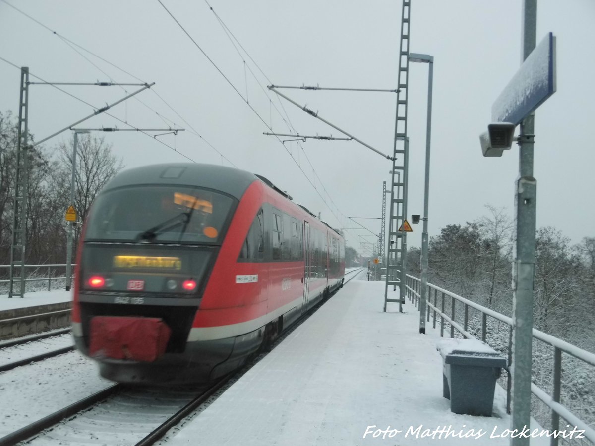 642 135 / 635 verlsst Delitzsch ob Bf in Eilenburg am 1.3.16