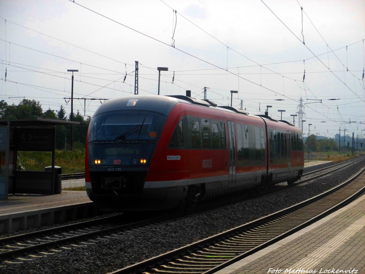 642 135/635 im Bahnhof Angersdorf am 25.7.16