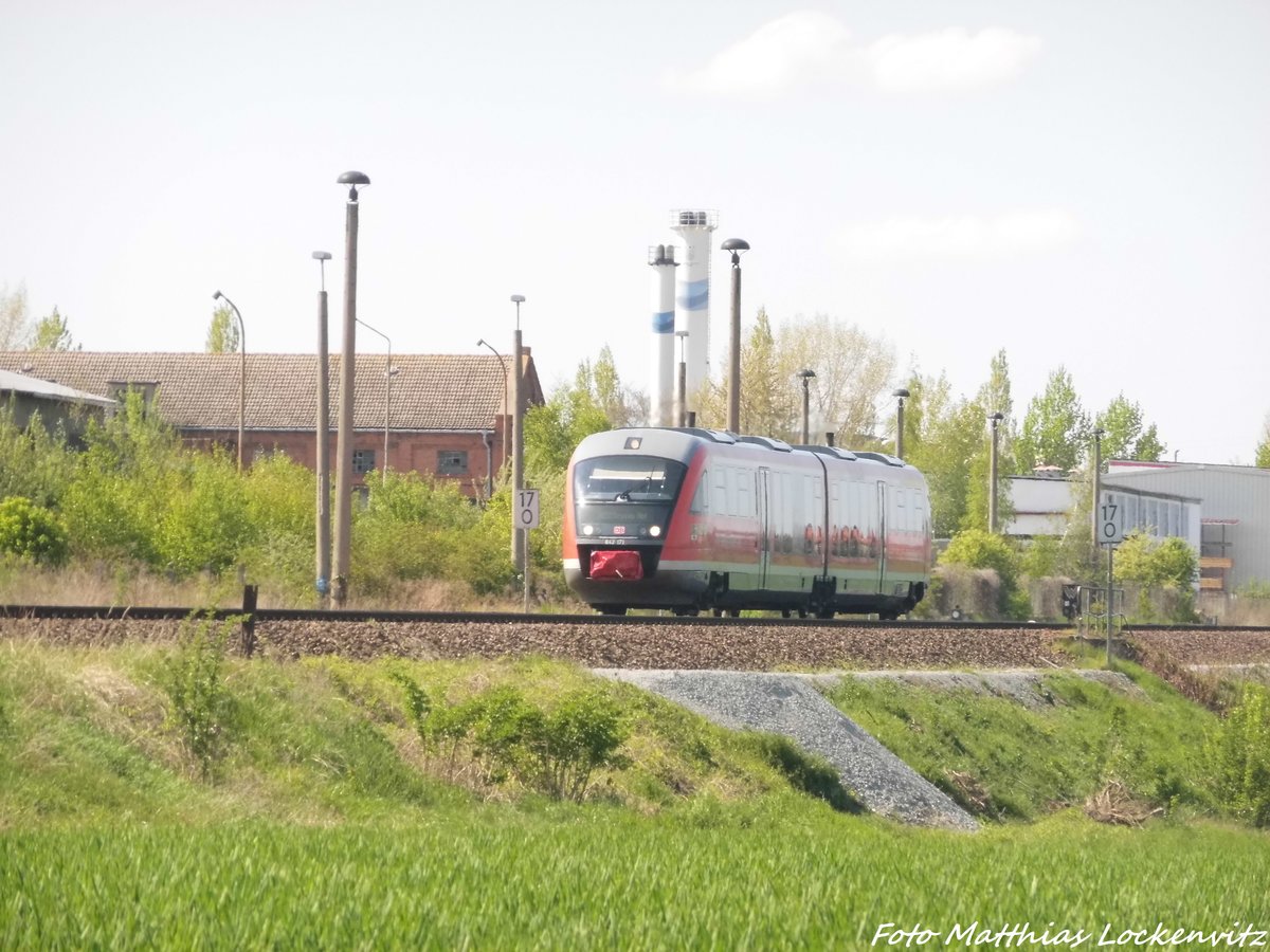 642 171 / 671 zwischen Baalberge und Bernburg-Friedenshall am 5.5.16