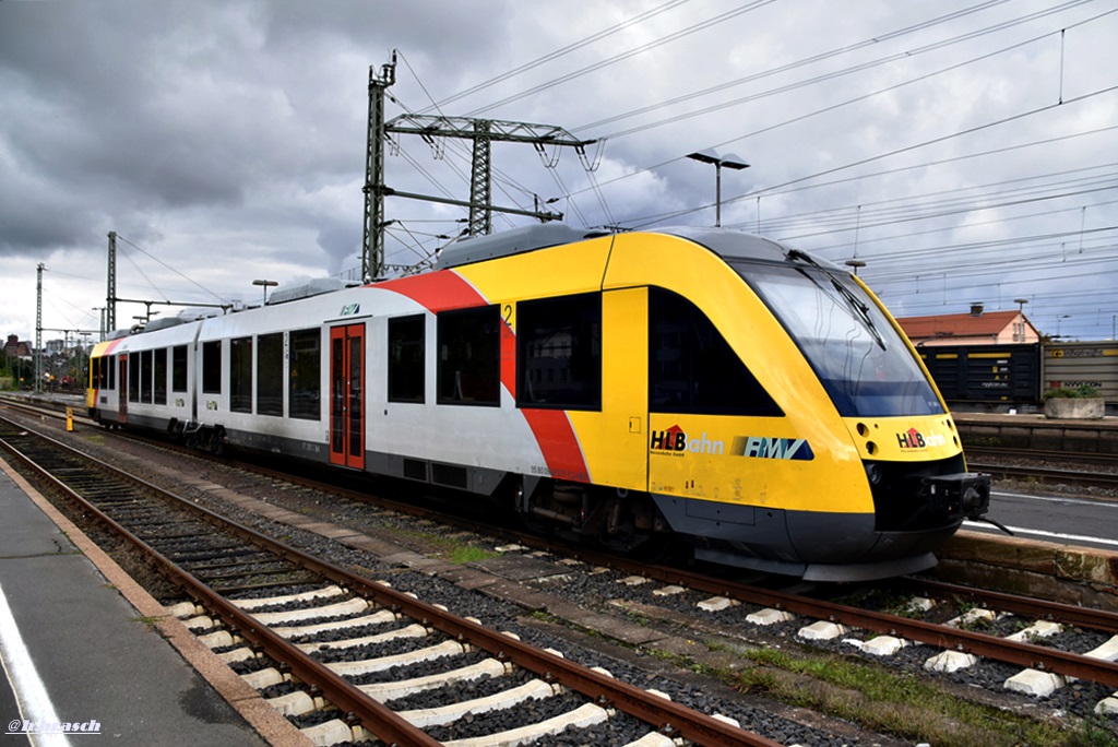 648 021-3 der HLB war abgestellt am bahnhof fulda,03.10.17