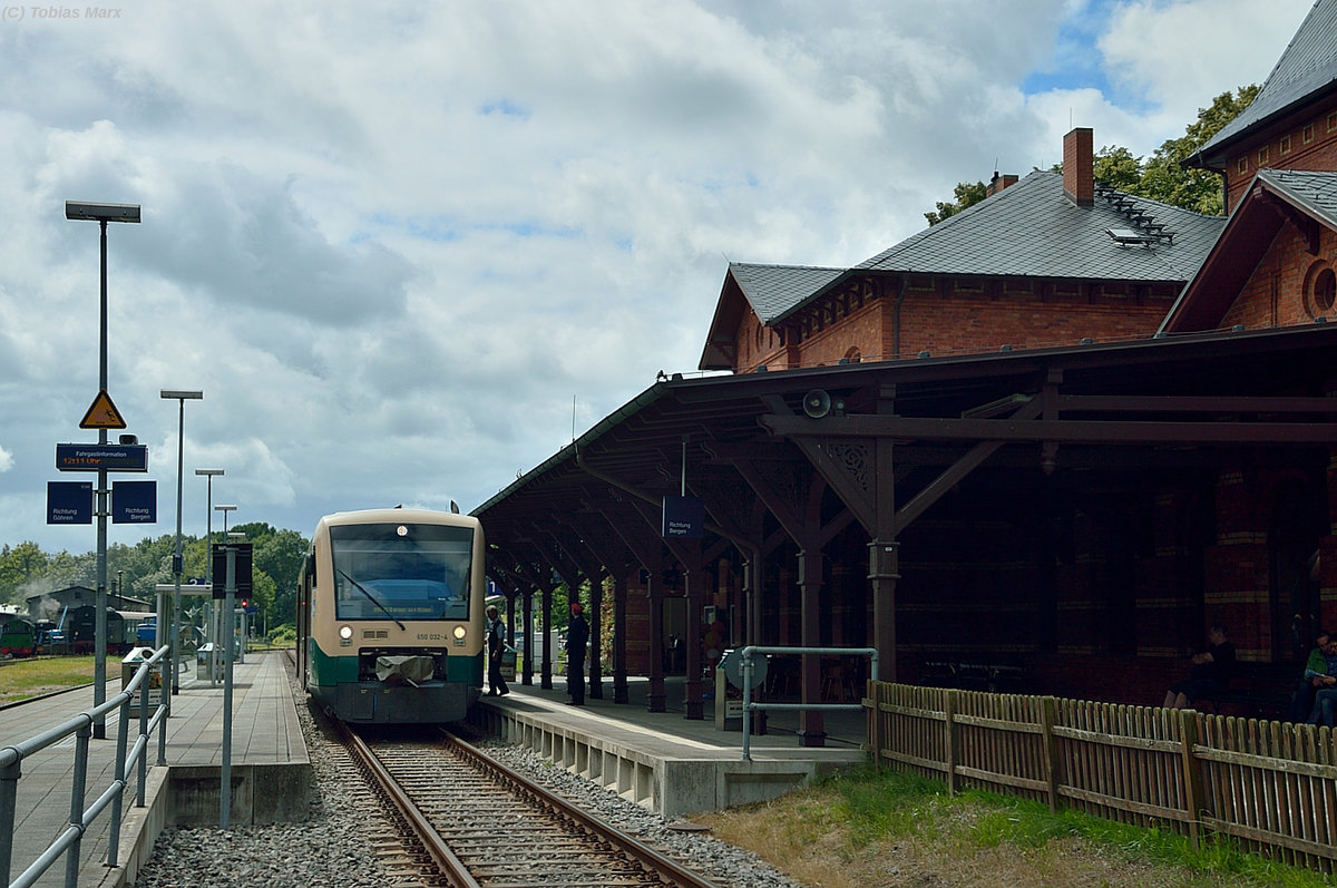 650 032 am 18.07.2016 in Putbus