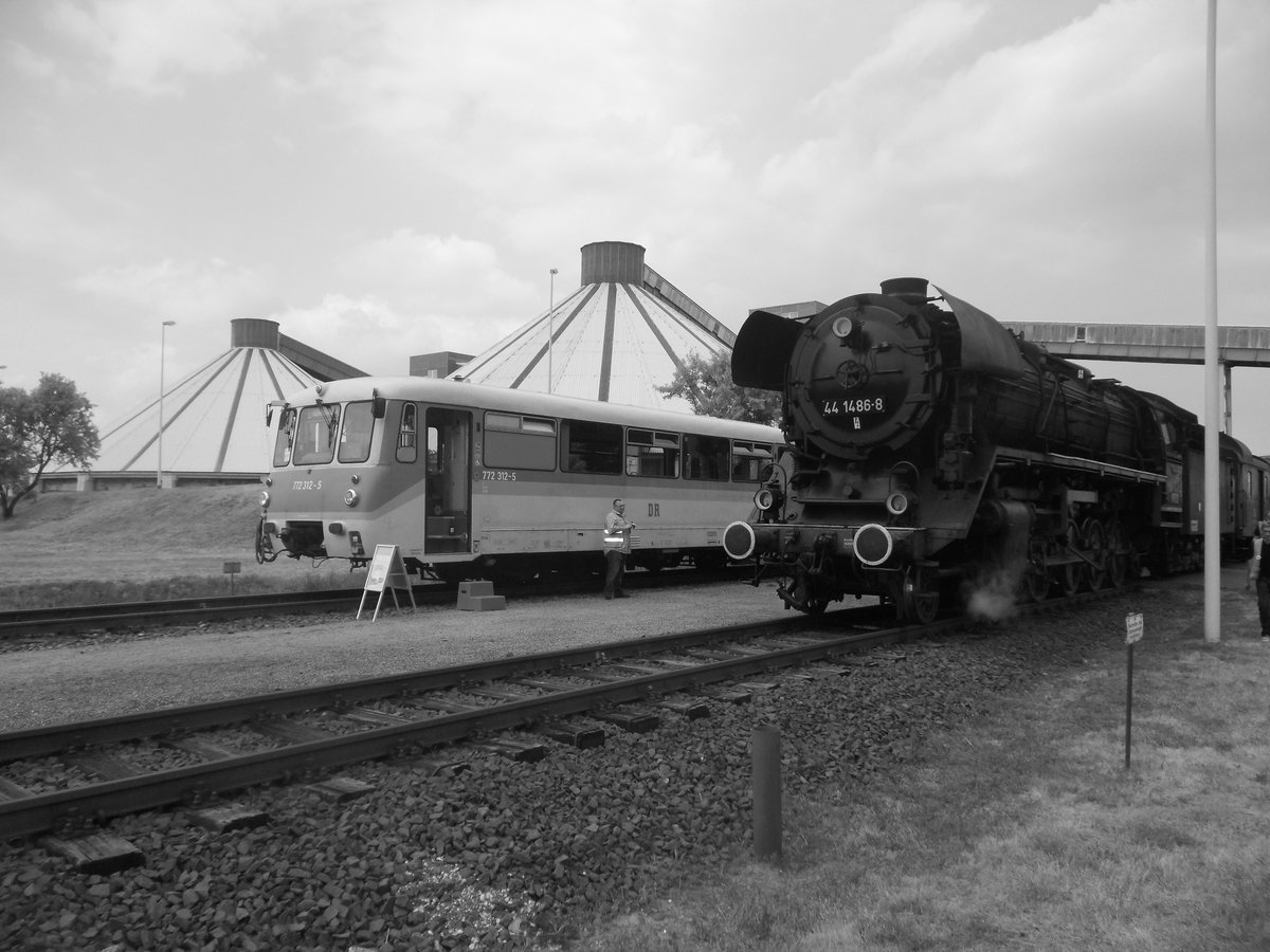 772 312 und 44 1486 im K+S Werk Zielitz am 3.6.18