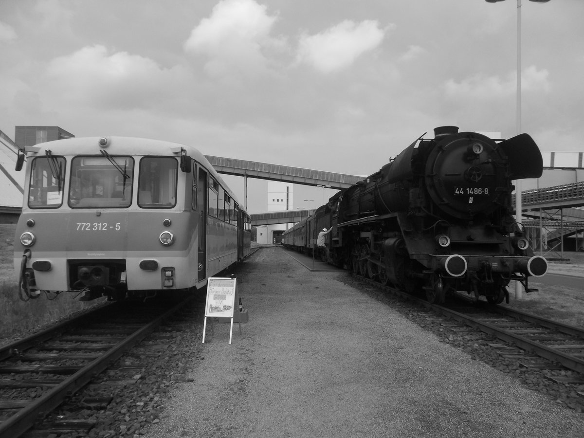 772 312 mit 972 771 und 44 1486 im K+S Werk Zielitz am 3.6.18