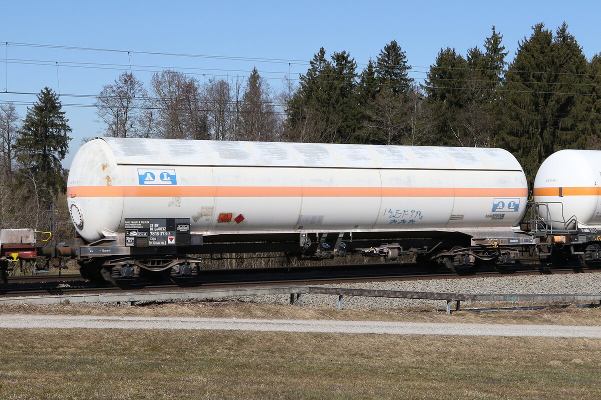 7818 373 (Zags) der  ARETZ GmbH  am 9. Mrz 2022 bei Grabensttt.