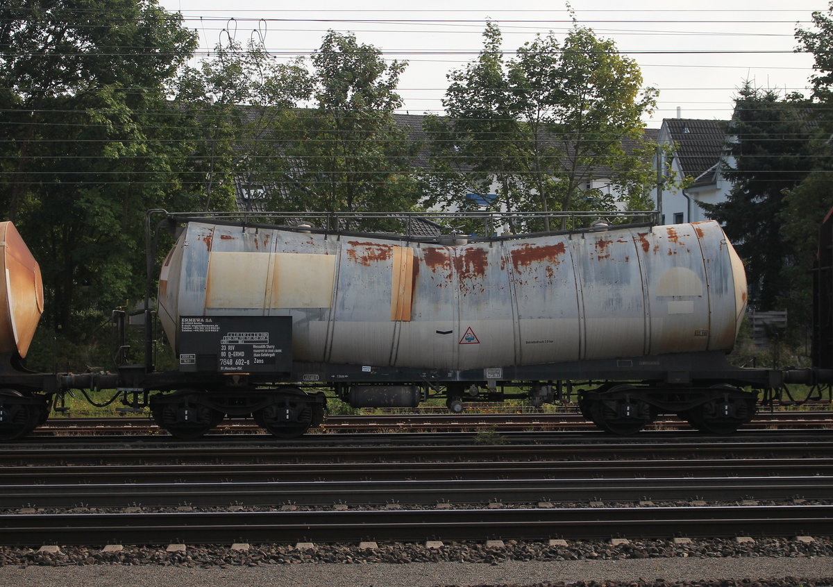 7848 602-8 (Zans) von  ERMEWA  am 27. August 2016 in Verden.