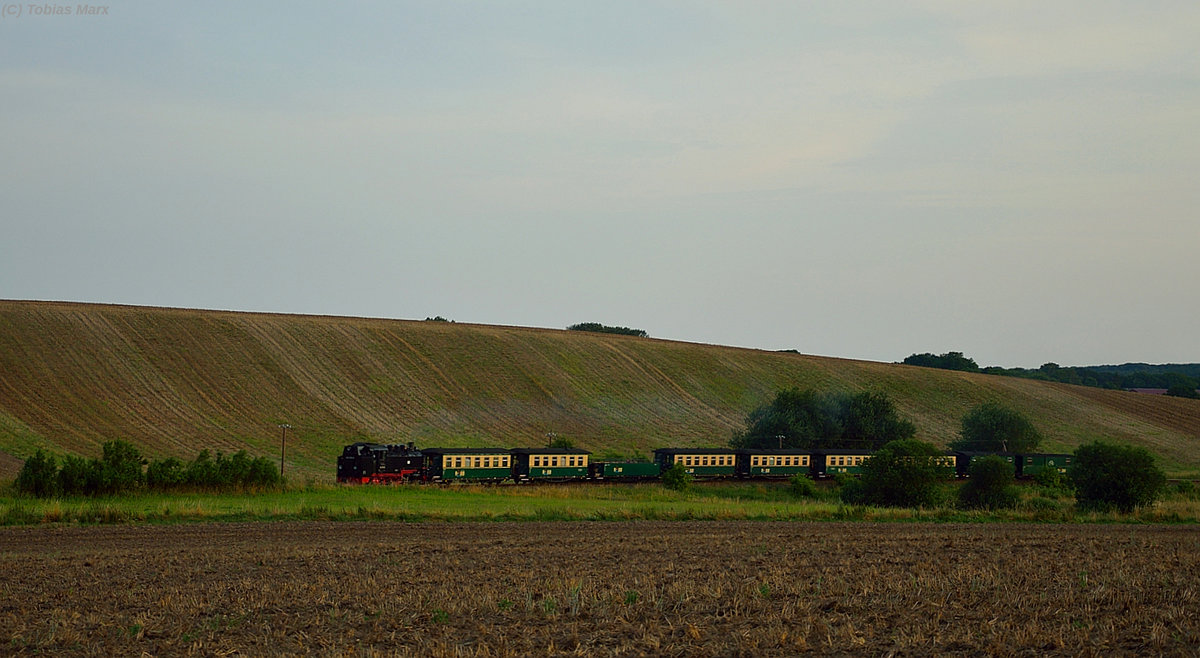 99 1781-6 kurz vor Seelvitz am 23.07.2016 mit P 113