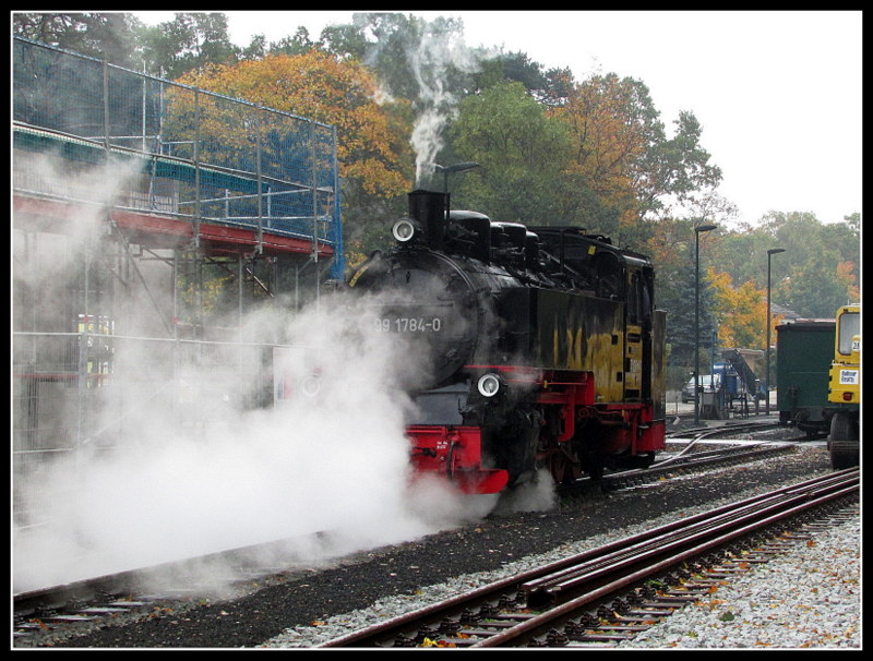 99 1784-0 dampfte sich in G�hren am 15.Okt.2013 ein.