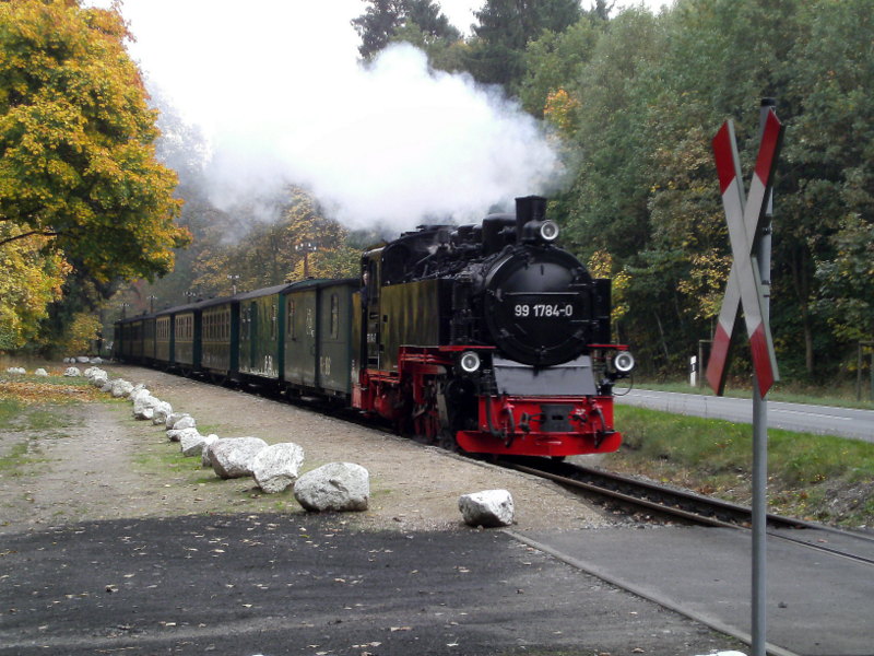 99 1784-0 durchf�hrt mit P 106 den Hp Philipshagen am 15.Okt.2013
