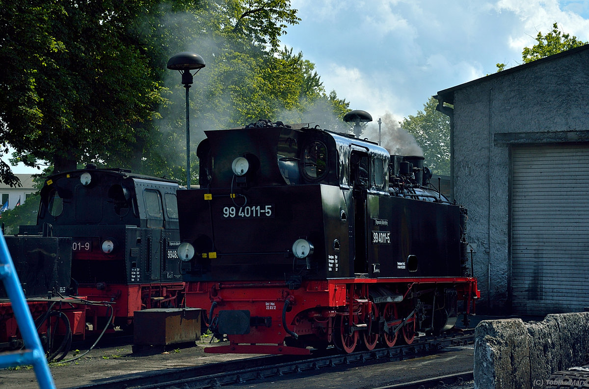 99 4011-5 am 17.07.2016 im BW Putbus