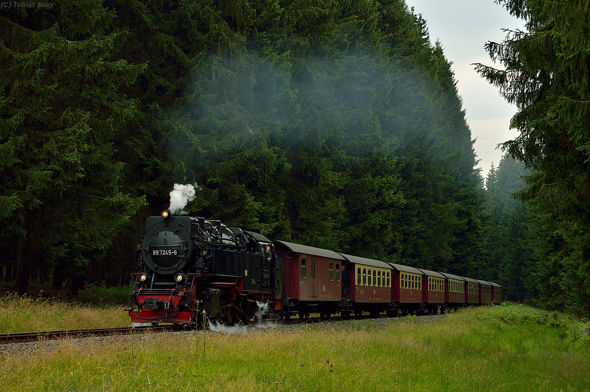 99 7245-6 zwischen Elend und Sorge mit N 8929 am 24.07.2016
