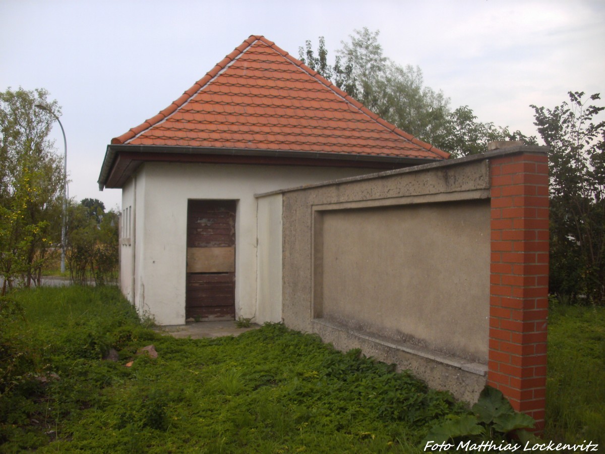 Abort des Ehemaligen Endbahnhofs Wolgaster Fhre am 27.7.14