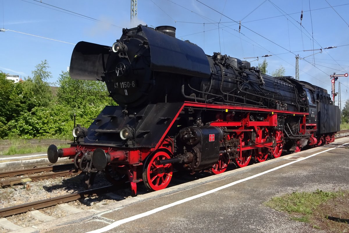 Am 1 Juni 2019 lauft 41 1150 um in Nördlingen. 