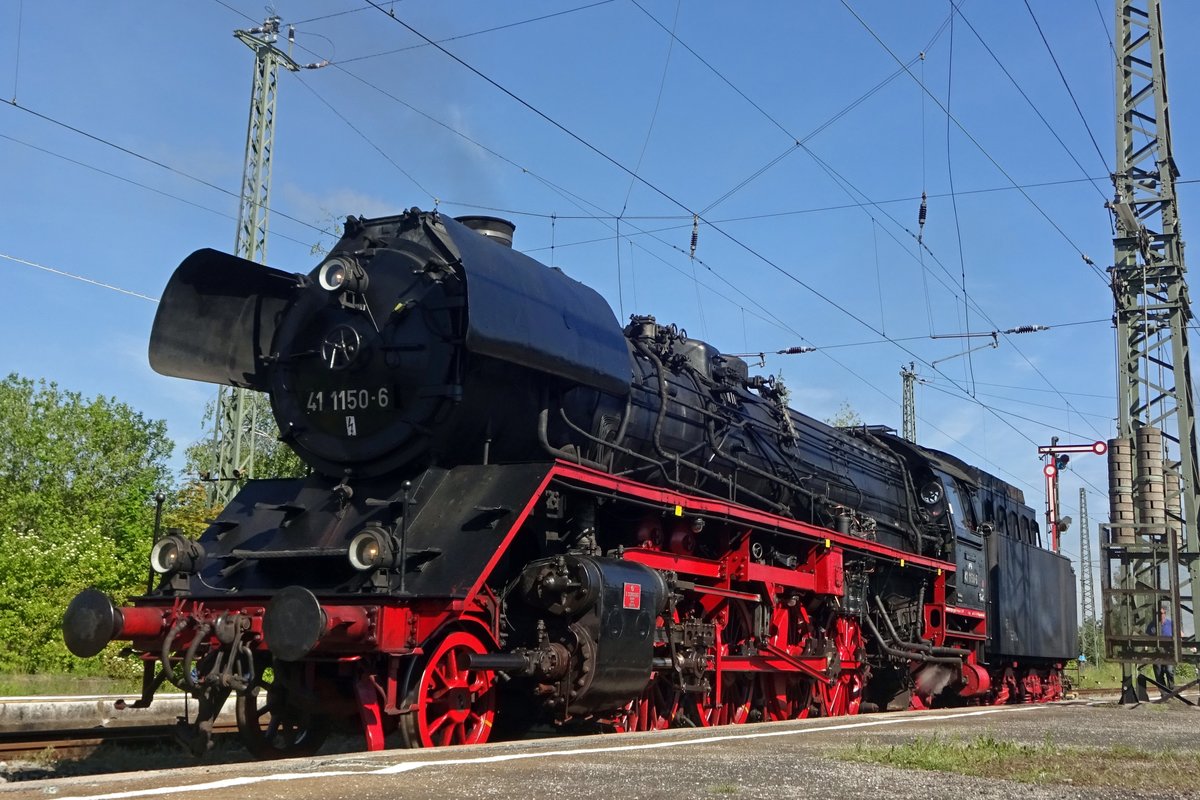 Am 1 Juni 2019 lauft 41 1150 um in Nördlingen. 