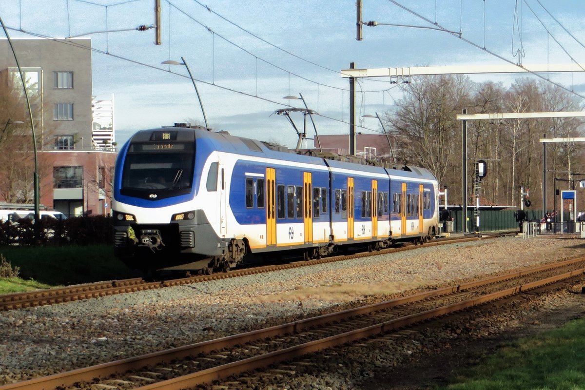 Am 10 Januar 2021 verlässt NS 2208 Wijchen.