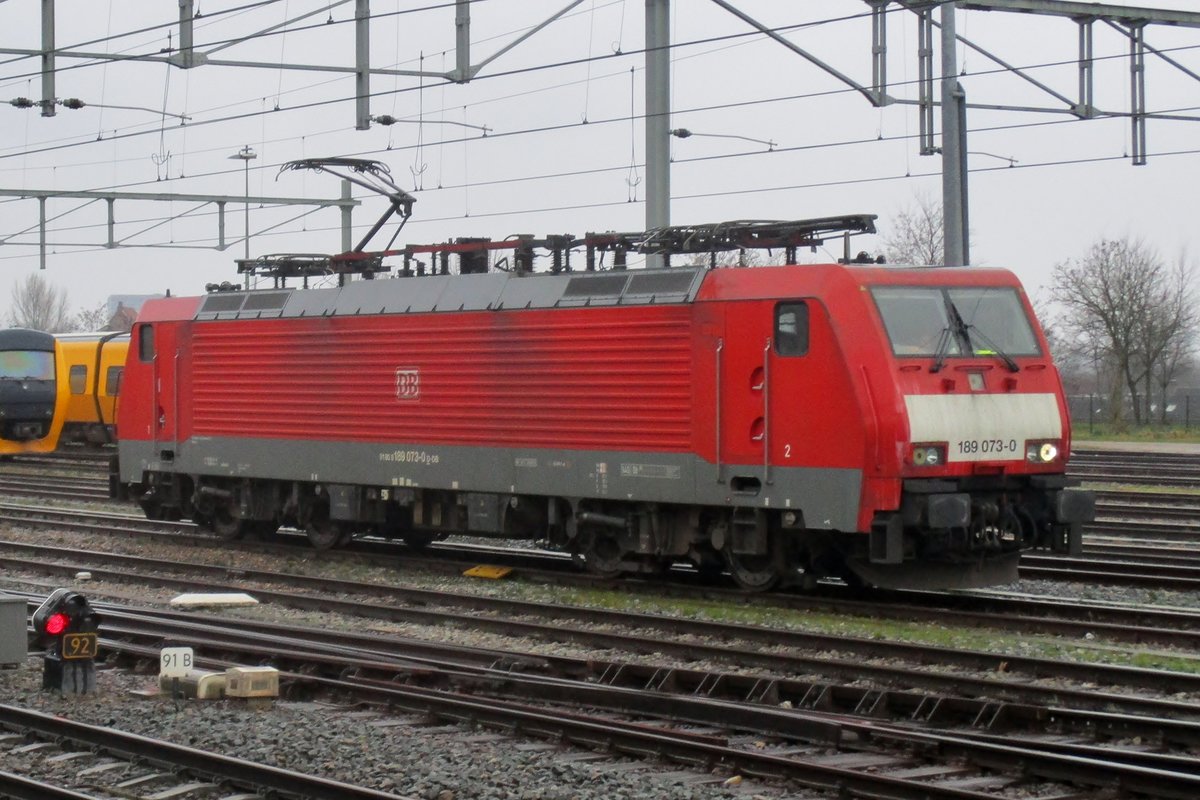 Am 14 Januar 2018 steht 189 073 in Nijmegen. 