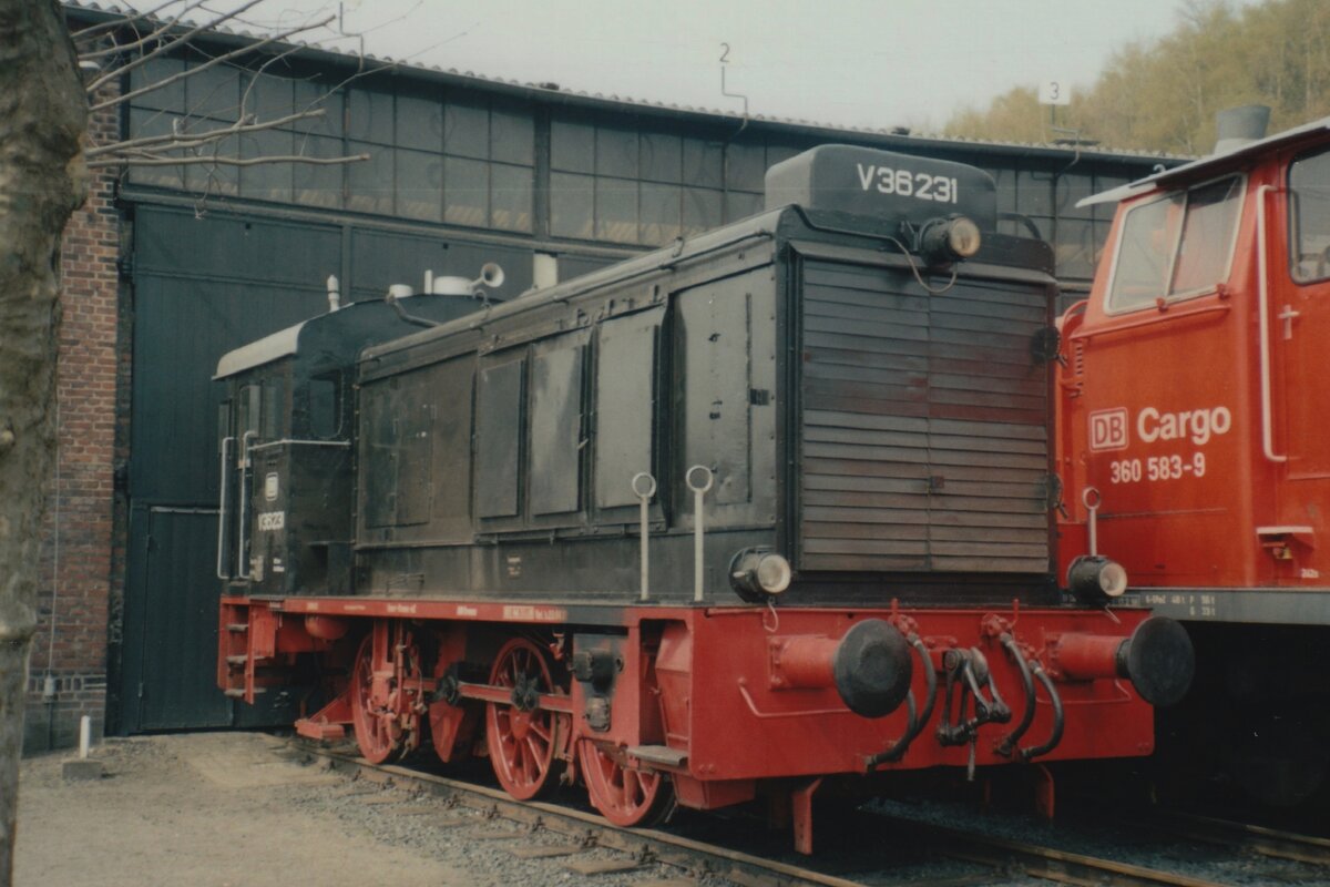 Am 16 April 2009 steht V36 231 ins DGEG-Museum in BOchum-Dahlhausen.