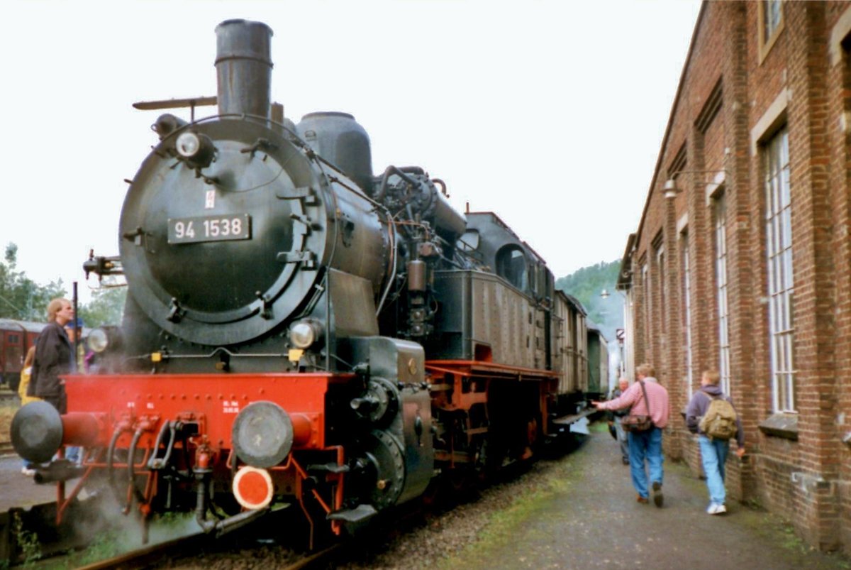 Am 16 Juli 1998 steht 94 1538 ins DGEG-Museum in Bochum-Dahlhausen. 