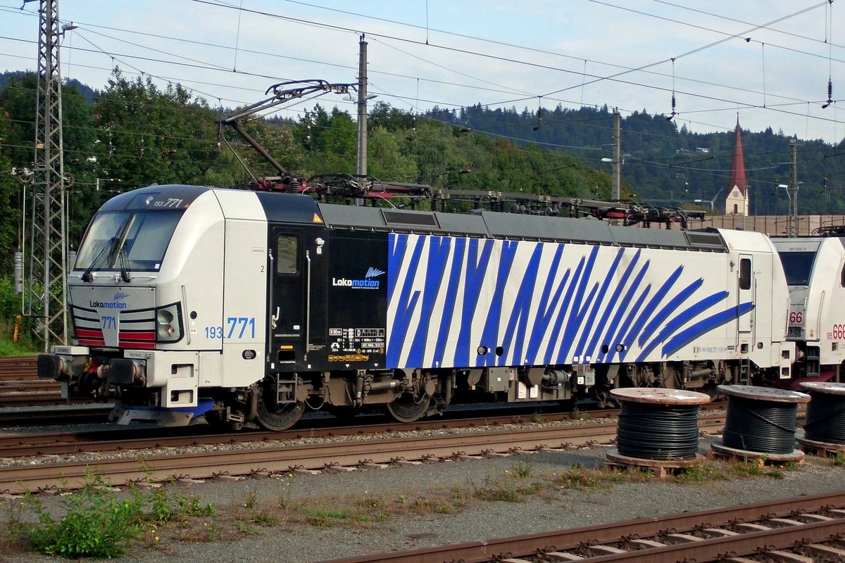 Am 18 September 2019 ist Lokomotion 193 771 in Kufstein angekommen.