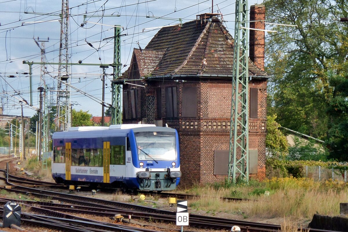 Am 20 September 2016 treft NBE VT014 in Angermünde ein.