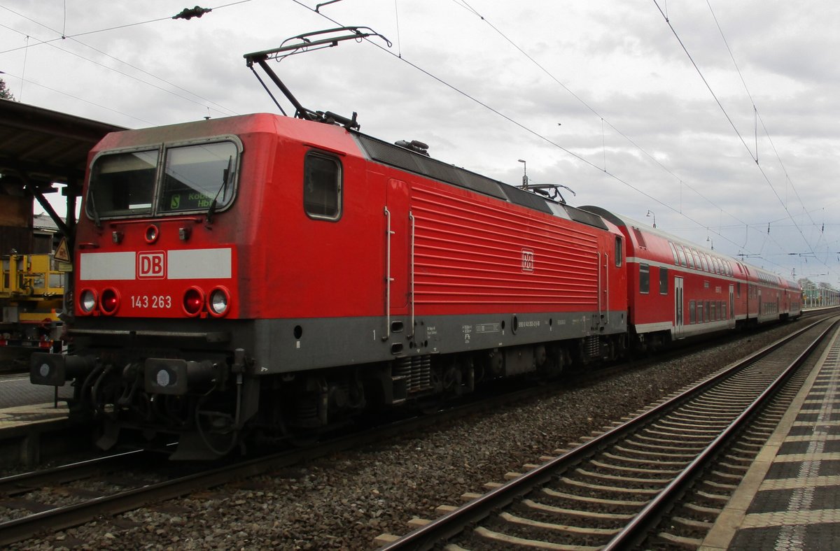 Am 21 März 2017 steht 143 263 in Bonn-Beuel.