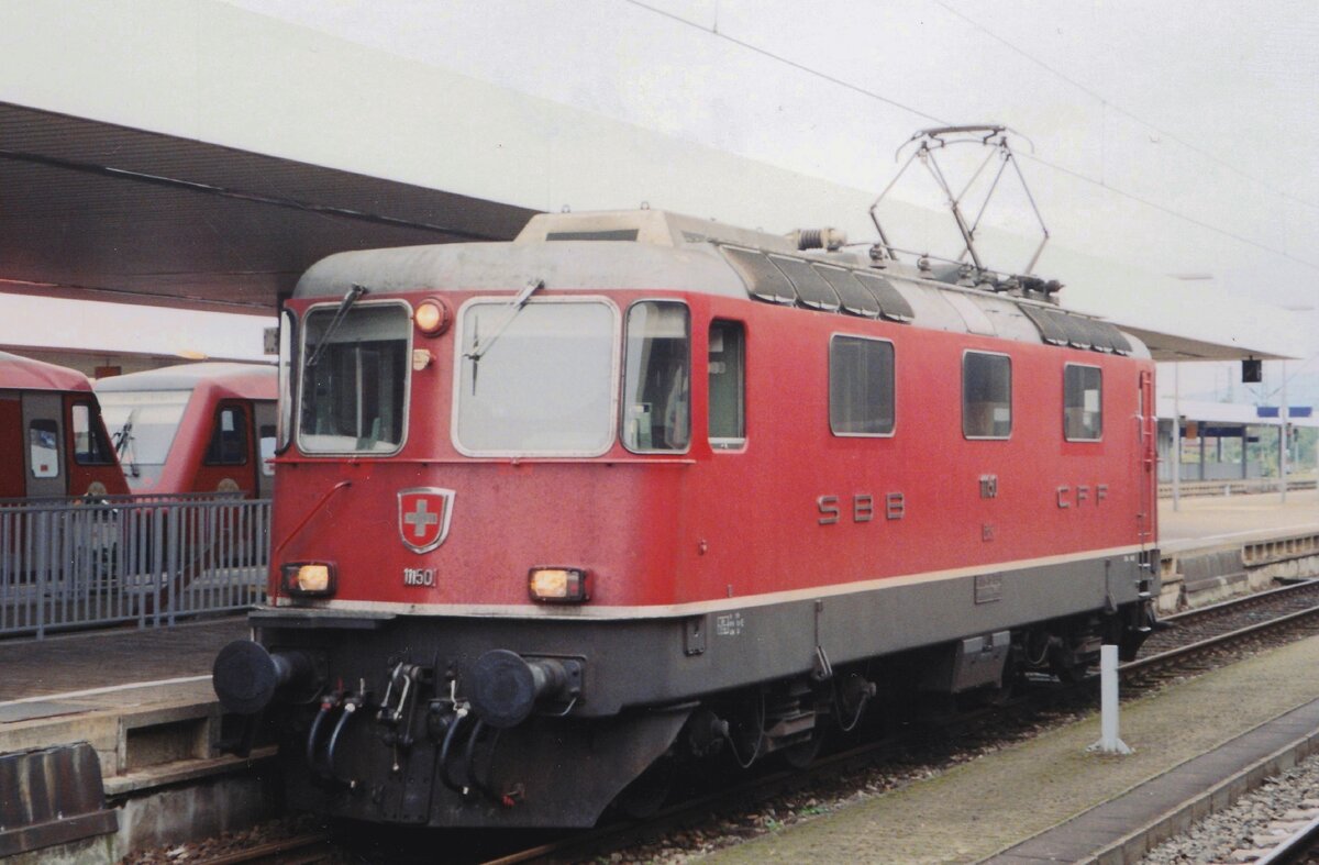 Am 21 Mai 2006 lauft 11150 um in Basel Badischer Bahnhof.