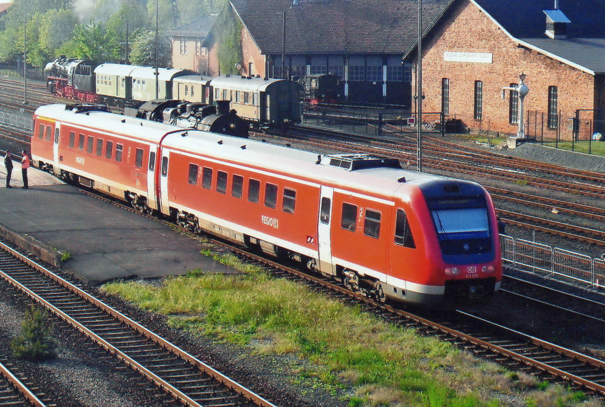 Am 22 Mai 2010 steht 612 509 in Neuenmarkt-Wirsberg.