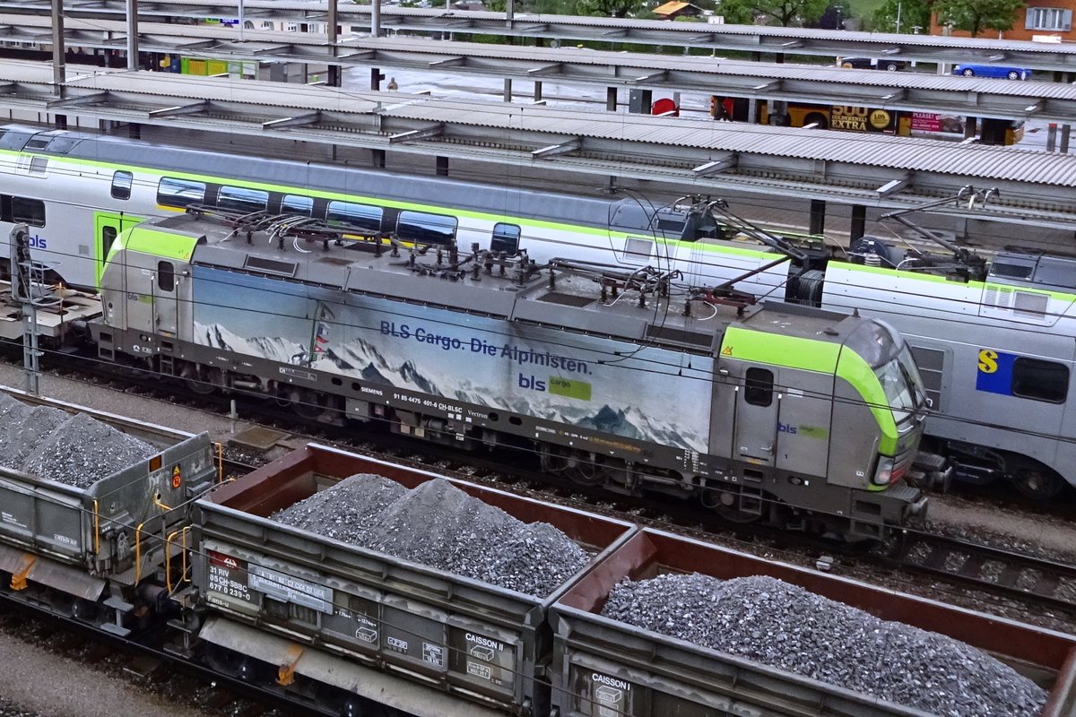 Am 27 Mai 2019 steht 475 401 in Spiez.