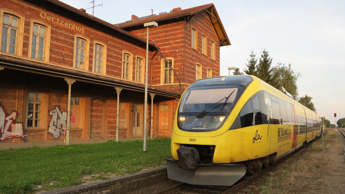 am 27.08.2013 endet 79795 wegen einer Betra schon in Oertzenhof