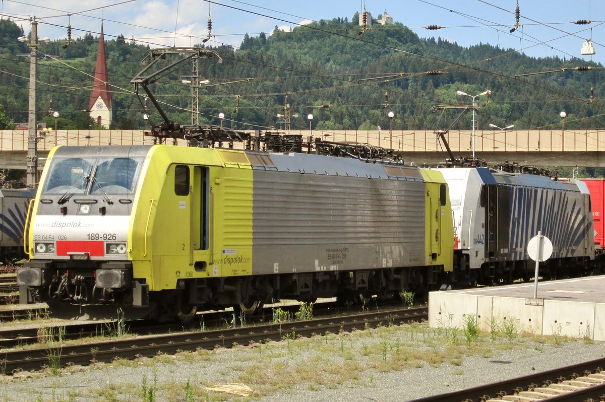 Am 3 Juni 2015 steht 189 926 in Kufstein.