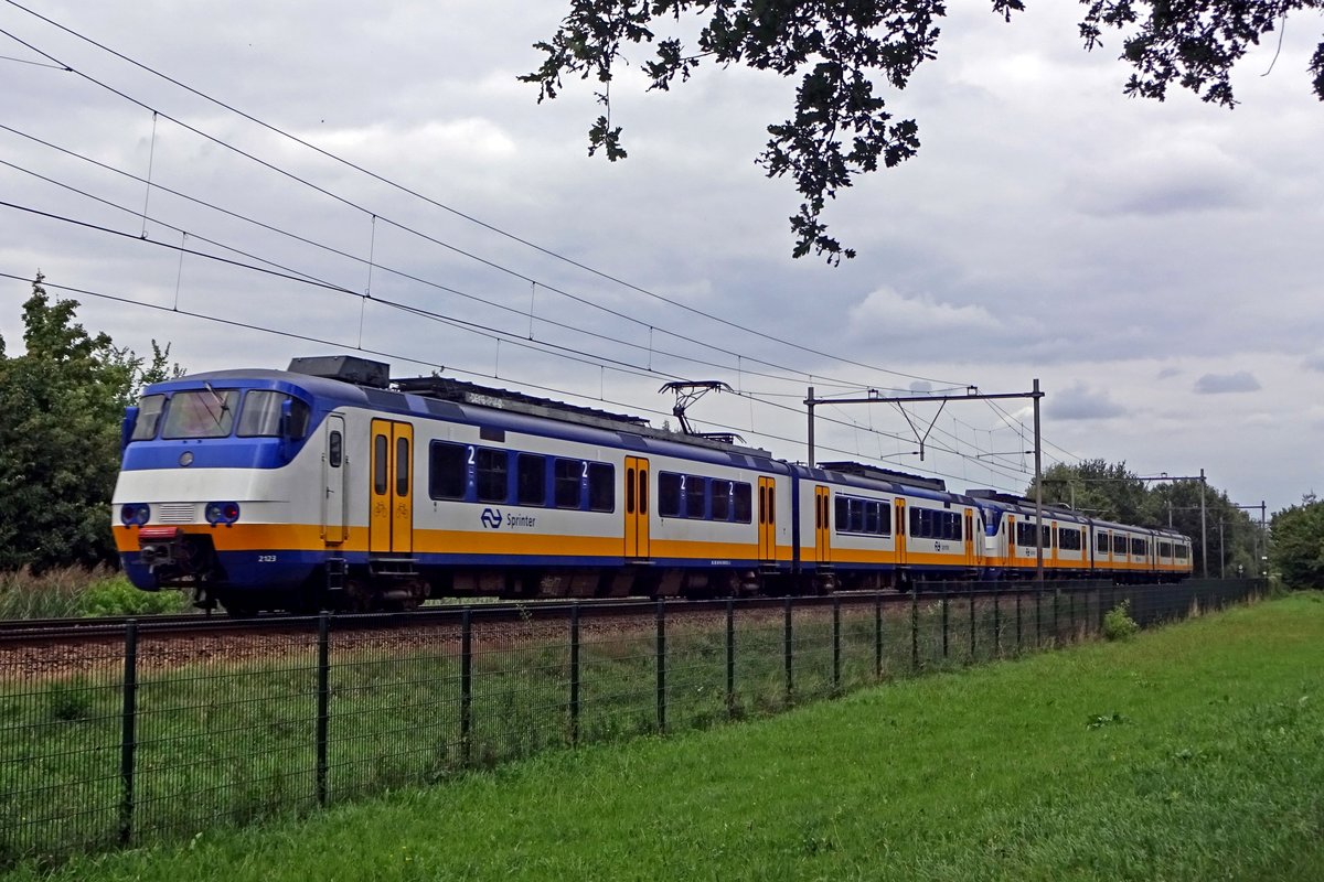 Am 3 September 2019 passiert NS 2123 Alverna.