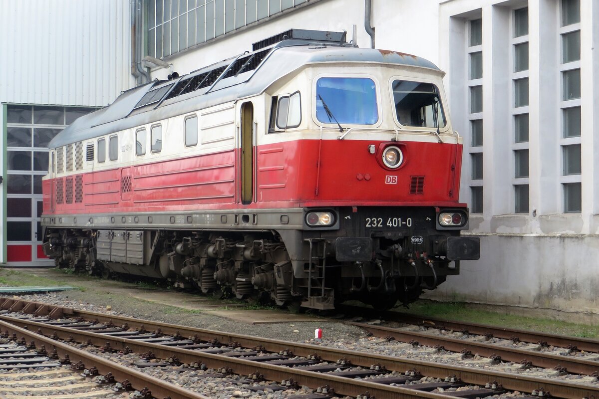 An der Tag der Schiene von DB, 17 September 2022, könnte der ex-East West railways, heute DB 232 401 ins Bw Seddin fotografiert werden.