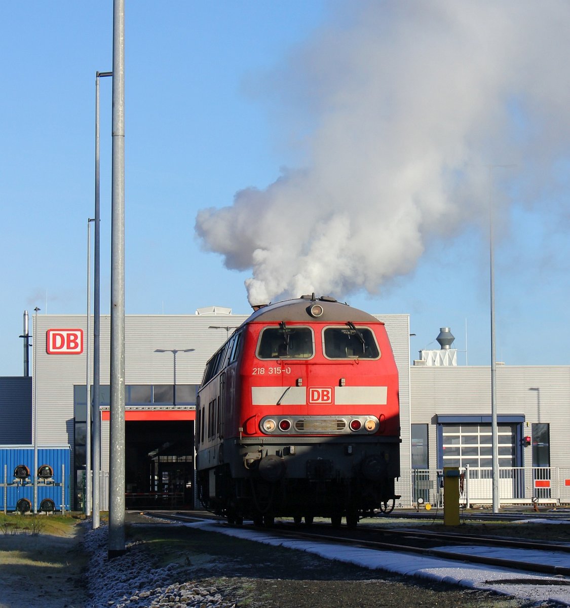 Auch der zweite Startversuch endete erfolglos mit deutlichen Rauchzeichen.... 
