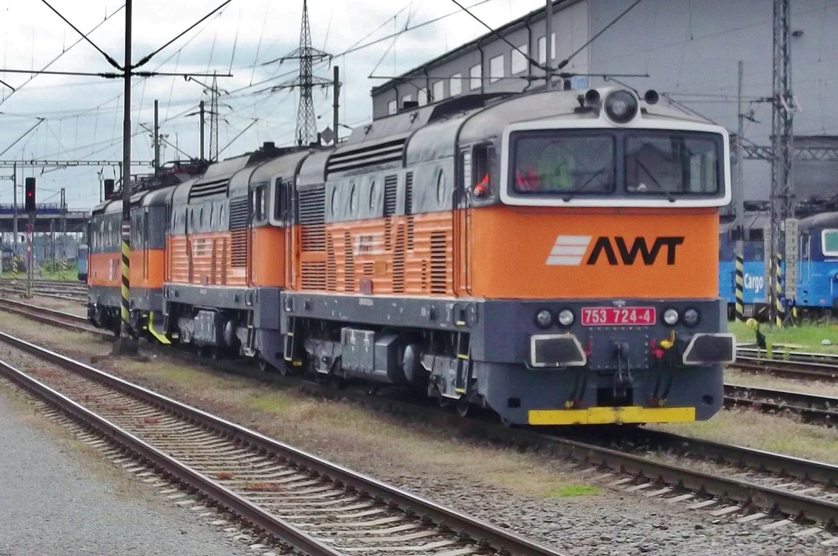 AWT 753 724 steht am 26 Mai 2015 in Ostrava hl.n.