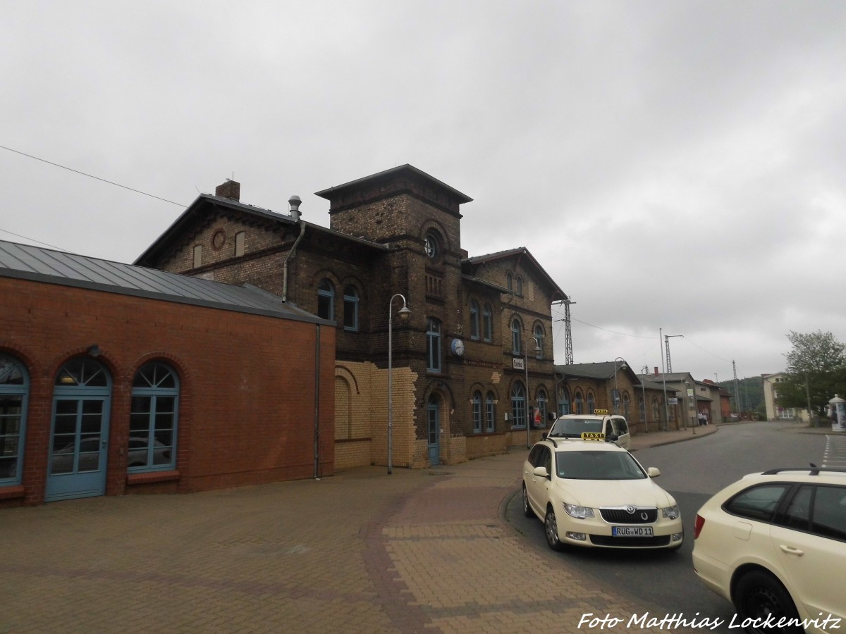 Bahnhof Bergen auf Rgen am 2.6.15