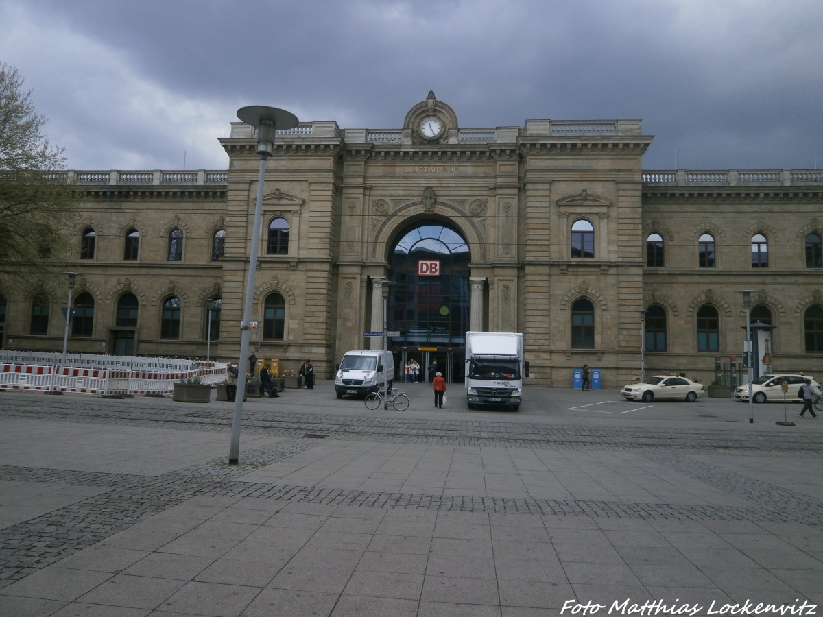 Bahnhof Magdeburg Hbf am 30.4.15