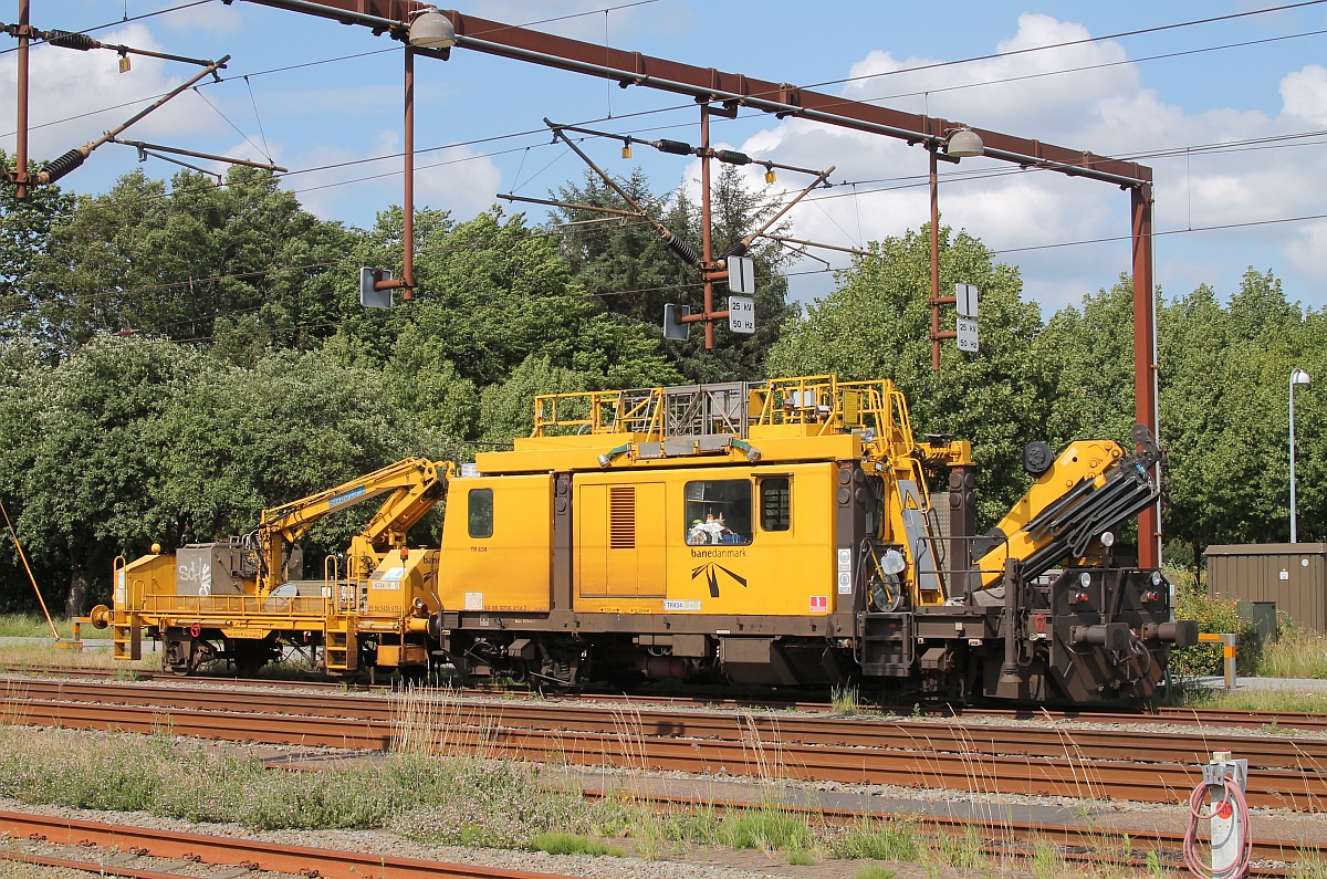 Banedanmark Trollje TR 434 (9986 9236 434-7 vergleichbar mit einem ORT). Padborg/DK 29.06.2020