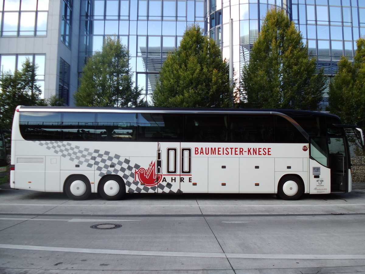 Baumeister-Knese, Ulm - Setra S 417 HD am 29. September 2014 in Mnchen (Aufnahme: Martin Beyer)