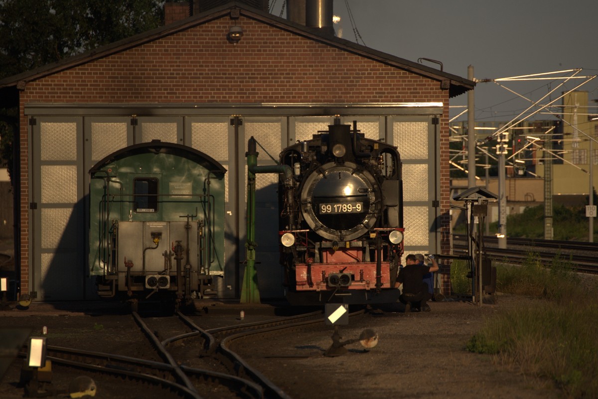 Betriebsalltagsende in Radebeul Ost.06.06.2014 20:12 Uhr.