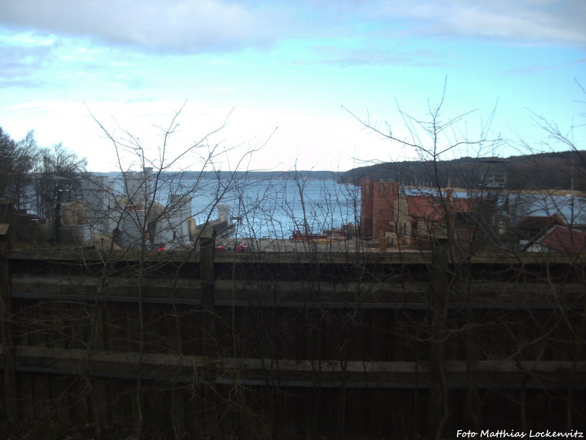 Blick auf die Naturbühne in Ralswiek am 15.3.14