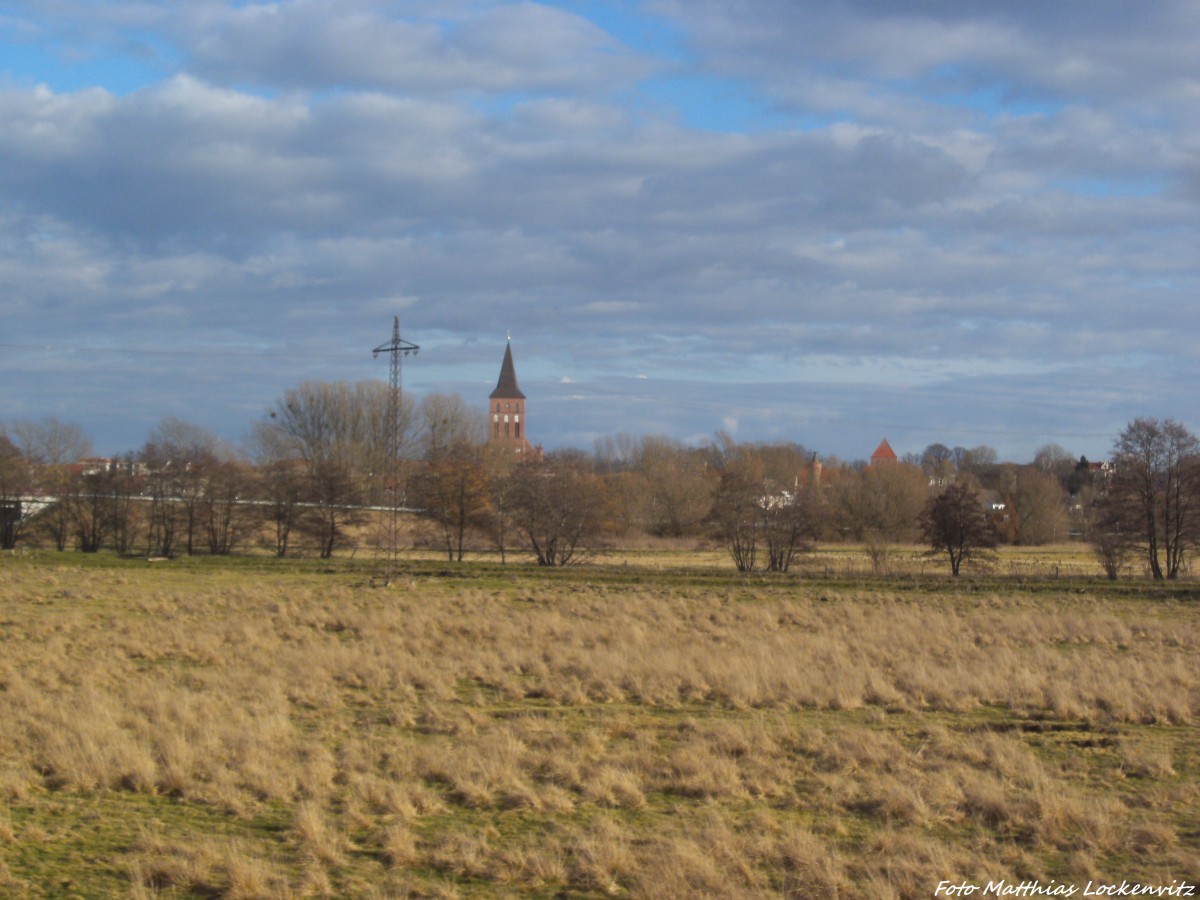 Blick auf Pasewalk am 16.2.14